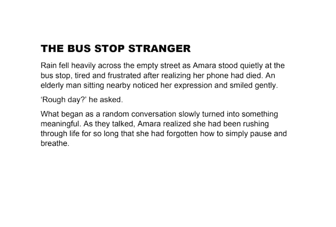 ghostwrite emotional and creative stories
